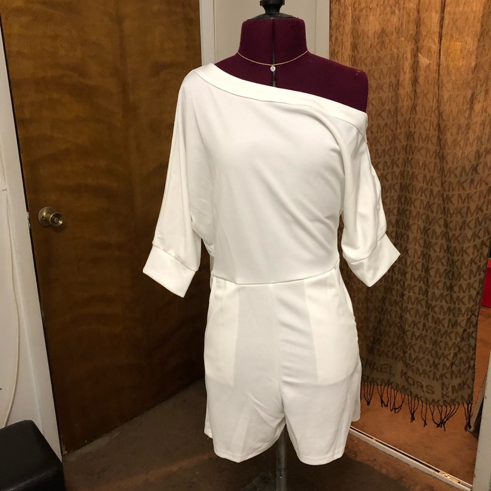 Off the Shoulder Romper SOLD
